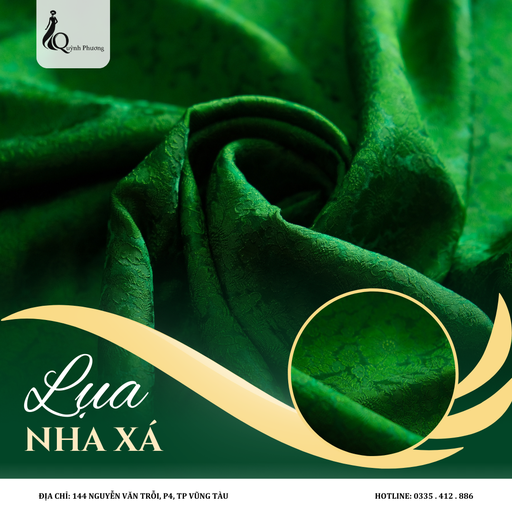 [VQP1735] Lụa tơ tằm Nha Xá