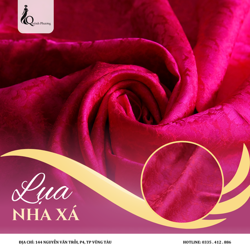 [VQP1741] Lụa tơ tằm Nha Xá