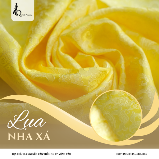 [VQP1745] Lụa tơ tằm Nha Xá