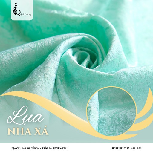 [VQP1747] Lụa tơ tằm Nha Xá